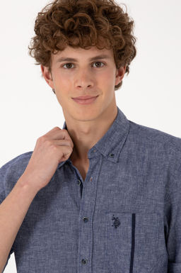 Erkek Lacivert Uzun Kollu G_mlek Sepette S_rpriz _ndirim - U.s. polo assn фото 2