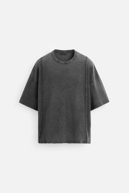 WASHED KNIT T-SHIRT - Zara фото 7