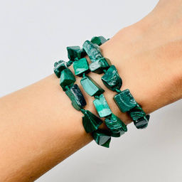 Бусины для украшений из камня Малахита - Радуга самоцветов фото 2