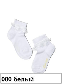 Носки дет.TIP-TOP 7С-11СП (круж.лент),р. 8 (108/6)! КСЗ - 000 белый