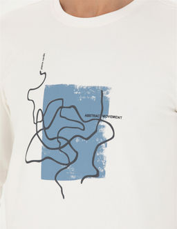 Ekru Regular Fit Sweatshirt - Pierre cardin фото 7