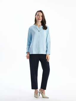 Ka??k Yaka Kad?n Bluz