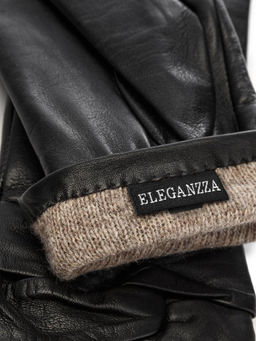 Перчатки женские 100% ш IS412 black - Eleganzza фото 4
