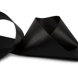 Лента атласная 75 мм ( 3 ) Gamma в ТЕРМОПЛЕНКЕ 33 м  2 м