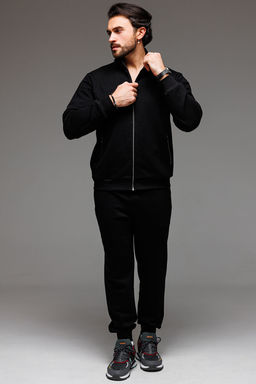 Спортивный костюм GO M3061/40-02.182-188 черный - Pirs фото 4