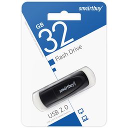 Флеш-накопитель 32Гб "Smartbuy Scout" Black