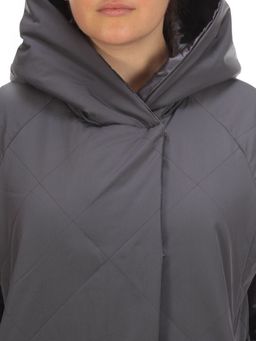 21085 GREY Куртка зимняя двухсторонняя женская облегченная SNOW CLARITY - Fashion фото 20