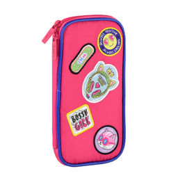 Пенал школьный Феникс+, арт.62349/ 24 НАШИВКИ