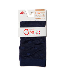 Цена за 2 пары. Носки Классические CONTE Носки в горошек FANTASY 20 marino - Conte elegant фото 3