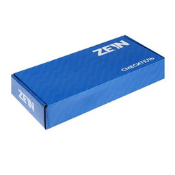 Смеситель для кухни ZEIN Z2104, двухвентильный, силиконовый излив, черный/хром