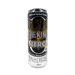 Напиток газ. б/а тонизирующий низкокал. Виноград мускат и личи The King Zero Lotte, Корея, 355 мл