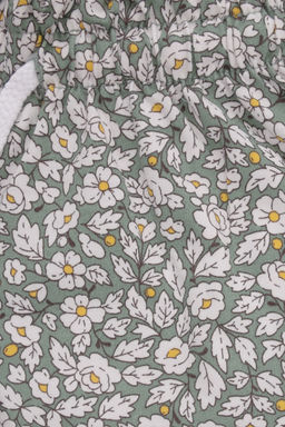 КП 400684/весенний зеленый,винтажные цветы шорты для дев - Crockid фото 2