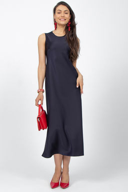 Платье Покорять мир (черника) - Эльза фото 3