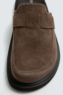 LEATHER CLOGS - Zara фото 13