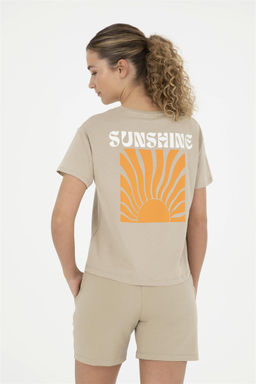 Женская футболка светло-хаки - U.s. polo assn фото 5