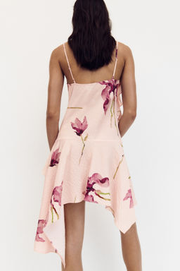Vestido asim?trico con panel drapeado - H&m фото 6