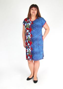 Халат Молодежный розы