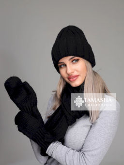 Комплект ВЕСТА new (шапка+шарф+варежки)