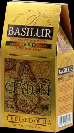 BASILUR. Чайный остров. Gold 100 гр. карт.пачка