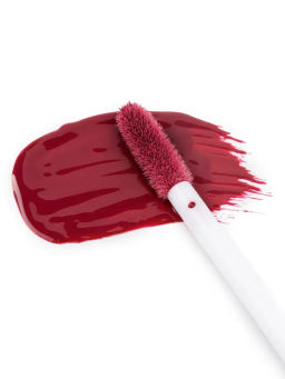 LavelleCollection Блеск для губ тон 49 "LIP GLOSS SILVER" LG-05 розово-карамельный искрящийся