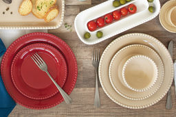 Салатник Tiffany, бежевый, 20 см, 1,5 л - Easy life фото 4