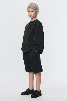 CORDUROY BERMUDA SHORTS SOSHIOTSUKI x ZARA