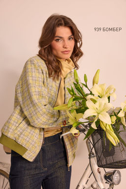 Бомбер 939l - Niv niv fashion фото 6