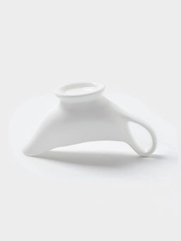 Соусник Hanna Knövell, 100 мл, с ручкой, фарфор, белый