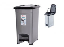 Контейнер для мусора Slim 15 л с педалью арт. 558 ЭЛЬФ