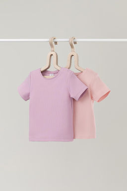 К 302521-2уп/фламинго,тропический персик набор фуфайка (футболка) яс