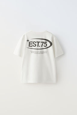 T-SHIRT WITH SLOGAN - Zara фото 2