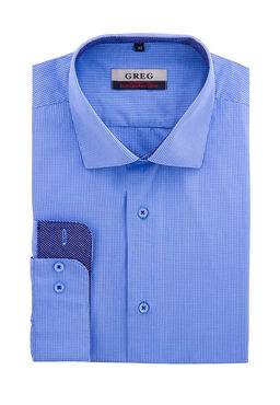 Сорочка мужская длинный рукав GREG 214/139/011/Z/1  фото 2