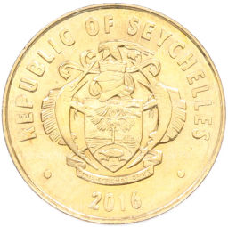 Монета 5 центов 2016 года Сейшелы