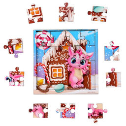 Пазл Пряничный домик - Лесная мастерская фото 4