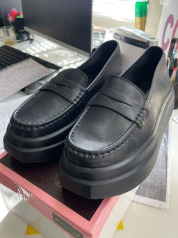 03-PDE31-2 BLACK Лоферы женские (натуральная кожа) - Фабричный китай фото 16