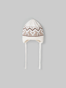 Шапка из смесовой шерсти Мокко 0+ - Bungly фото 2