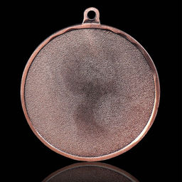 Медаль призовая 002 диам 5см. 3 место. Цвет бронз. Без ленты - Командор фото 5
