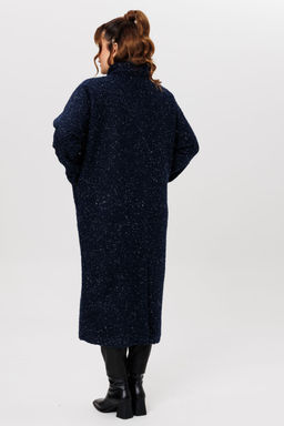 Пальто Michel Chic 363/1 темно-синий  фото 7