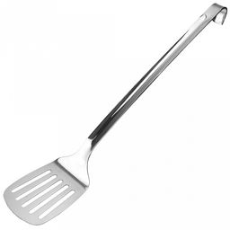 "Общепит" Лопатка кулинарная с прорезями из нержавеющей стали 7,8х39см, s1,1мм (Китай)