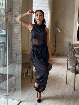 Брюки AURA 4184-164 чёрный