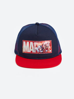 Marvel Bask?l? Erkek ?ocuk Kep ?apka