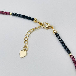 Чокер из Шпинели и Граната - Радуга самоцветов фото 3