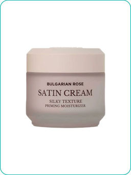 Крем для лица на основе болгарской розы - Bulgarian Rose Satin Cream, 55 мл