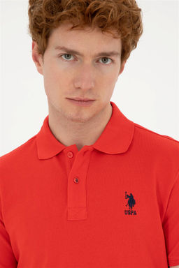 Мужская красная базовая футболка Неожиданная скидка в корзине - U.s. polo assn фото 2