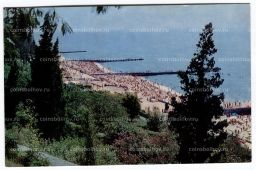 Открытка Хоста Пляж