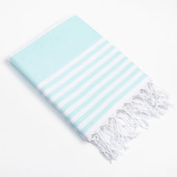 Пештемаль для пляжа, бани, сауны Фортуна 100х180 см, мятный - Lovelife фото 2