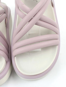 08-PEL270-5 VIOLET Босоножки женские (натуральная кожа)