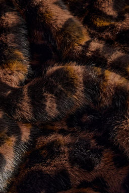 LEOPARD PRINT FAUX FUR THROW - Zara фото 3