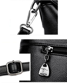 KAIDIFEINIROO Сумка женская с двумя ремнями 8607  фото 8