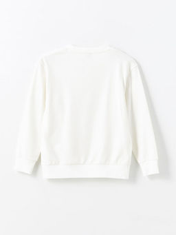 Bisiklet Yaka Erkek ?ocuk Sweatshirt